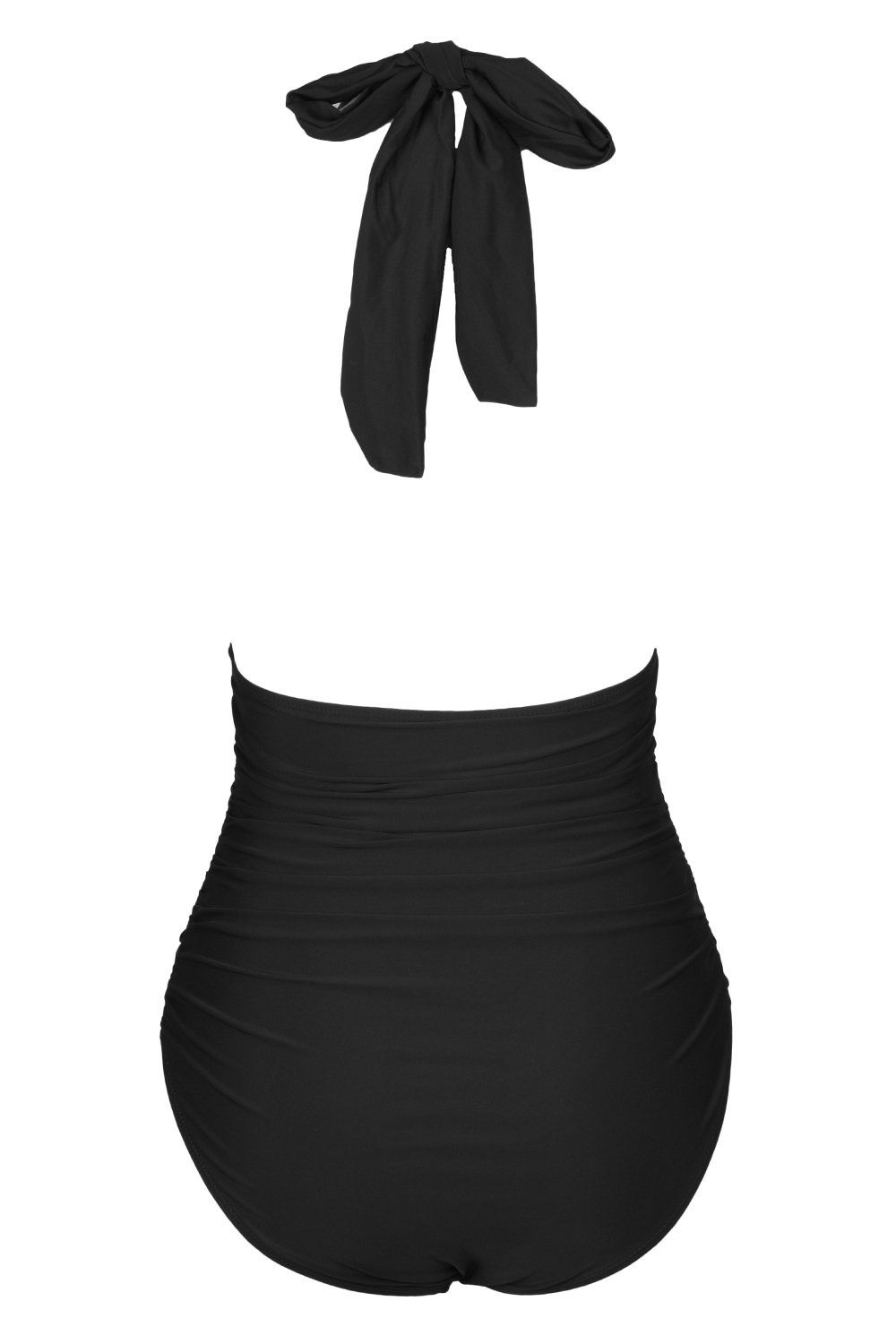 CUPSHE Women's Keep Secrets Halter One Piece Swimsuit Beach Swimwear