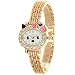 Womens Jewellery Bangle Designer Bracelet Clasp Crystal Mounted Cartoon Japan Quartz Analog Fashion Stylish Casual Luxury Business Dress Watches Wrist Watch Girls Gifting Timepiece