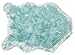 Chanasya Super Soft Faux Fur Fake Sheepskin Blue Sofa Couch Stool Casper Vanity Chair Cover Rug/Solid Shaggy Area Rugs for Living Bedroom Floor - Turquoise 2ftx3ft