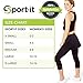 Sport-it Womens Capri Skirt, Active Skapri With Pockets, Running Skirted Leggings, Athletic Skort