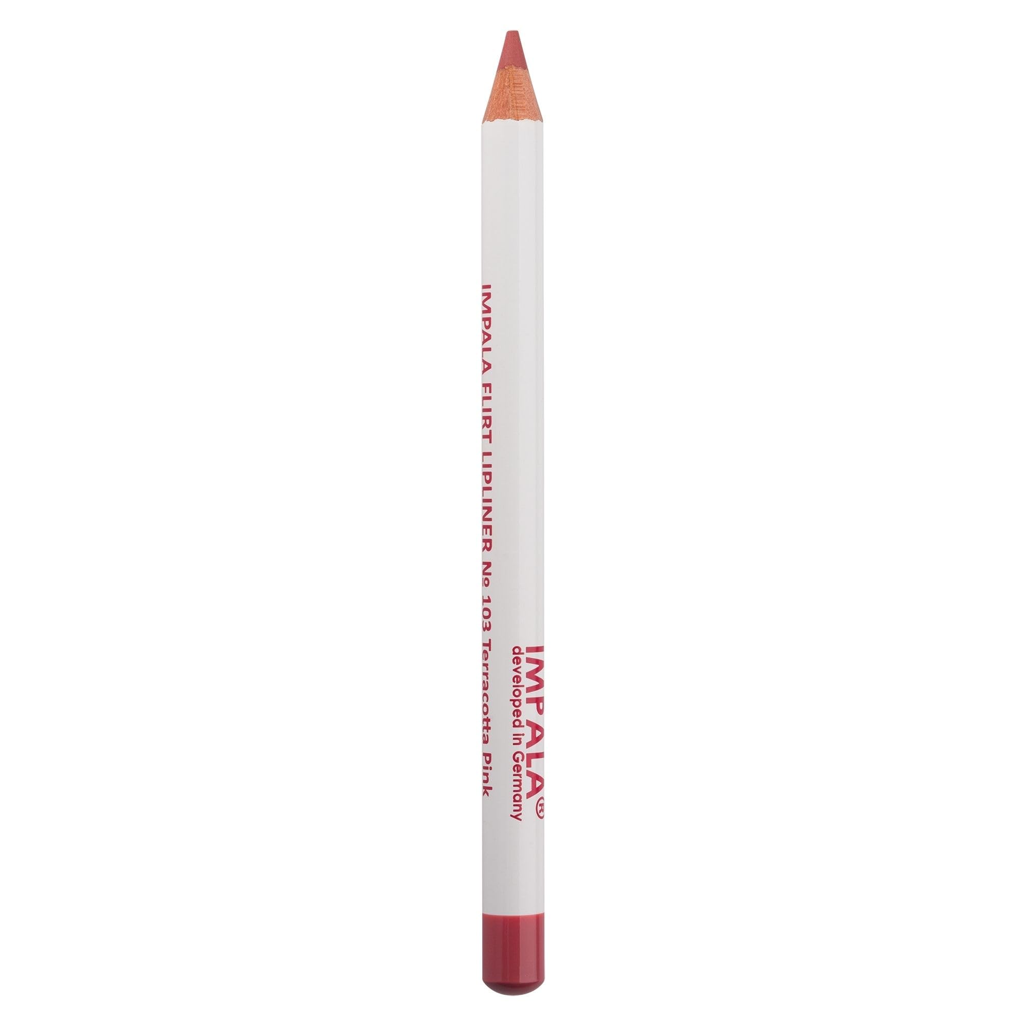 IMPALA | Lip Liner Color 103 Terracotta Pink | Long-Lasting Waterproof Creamy Lip Liner | Lip Plumping Effect | Matte Lipstick, Professional Makeup — image 1