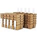 Daniel's Plants Plantable Seed Starter Tray - 10 Seedling Trays with 100 Peat Pods | Biodegradable Compostable Planting Pots | Peat Pots for Seedlings Seed Starter Tray | Bonus 10 Plant Labels