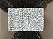 Rhinestone Ponytail Holder by Crystal Avenue | Stretchy Elastic Hair Tie | Silvertone with Sparkling Crystals