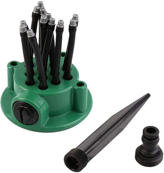 Aspersores para césped y jardín con aspersor en forma de fideo, sistema