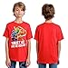 Lego Ninjago Boys' Little T-Shirt, Red, 5/6
