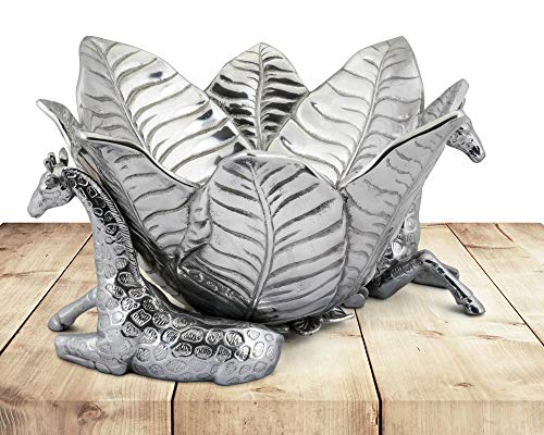 Arthur Court Designs Aluminum Giraffe Ice/Wine Bucket - 14