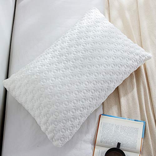 Shredded Memory Foam Pillow, Bed Pillows, Pillow for Sleeping Support