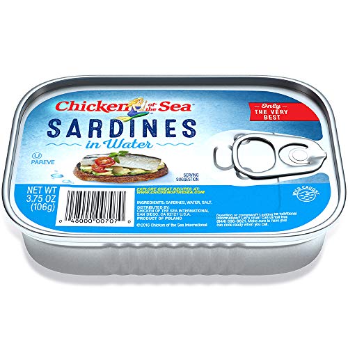 Chicken of the Sea Sardines In Water, 3.75 Ounce (Pack of 18) Pricepulse