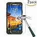 TANTEK [2-Pack Screen Protector for Samsung Galaxy S7 Active(Not S7 and S7 Edge),Tempered Glass Film,Ultra Clear,Anti Scratch,Bubble Free,Case Friendly