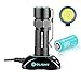 Olight S10R III 600 Lumens Rechargeable Variable Output Side Switch LED Flashlight with Olight RCR123A Battery(S10R III)