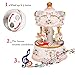 LOVE FOR YOU Gift Wrapped Music Box Carousel Horse Unicorn Musical Merry-Go-Round for Girls Women Kids Sister Niece Daughter Mom Granddaughter Grandma Birthday Mothers Day Present