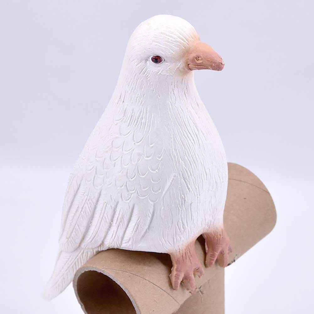 Dove Magic Accessories - 1pc Rubber Fake Living Dove Magic Tricks Gimmick Appearing Magic Props Illusion Stage Accessories Magican's Stage Street Inconceivable Show Props