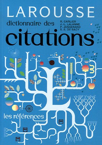 Dictionnaire des citations françaises