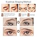 Eyebrow Trimmer for women, Eyebrow Hair Remover, Painless Portable Precision Electric Eyebrow Hair Trimmer, Epilator for women Eyebrows with LED Light, Rose Gold (Batteries not Included)