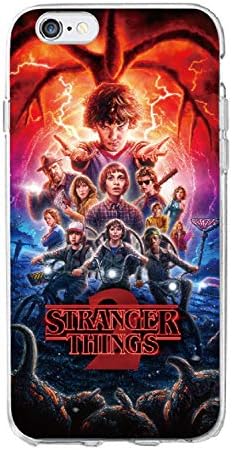 JIJUEMIU Stranger Things iPhone XR case Shock-Absorption Bumper Cover Anti-Scratch Clear Back for Apple iPhone XR