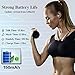 Rioddas Wireless Headphones Retractable Earbuds Sport Neckband Bluetooth headphones HD Stereo Bluetooth 4.1 Earphones w/ Mic IPX5 Sweatproof fo Gym Workout Talk Time Up To 15 Hours (Rose gold)