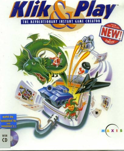 Amazon Com Klik Play The Revolutionary Instant Game Creator Cd