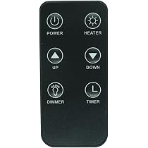 Amazon.com: HCDZ Replacement Remote Control for Great World GW-6088TBT  GW-6078TBT GW-5078BE-TNB Bluetooth Electric Fireplace Heater : Home u0026  Kitchen