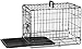 AmazonBasics Single-Door Folding Metal Dog Crate - 22 Inches
