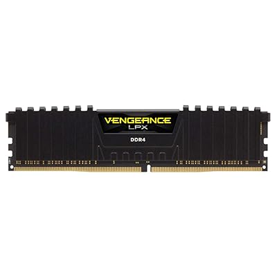 CORSAIR 16GB VENGEANCE LPX Series DDR4-3200MHz Desktop PC Memory [2 x 8GB] CMK16GX4M2E3200C16