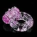 Harmily Vibration Delay Ring Silicone Premature Ejaculation Lock Massage ring Random Color