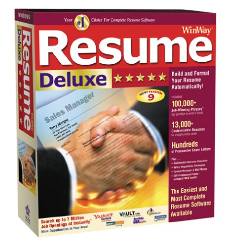 WINWAY RESUME DELUXE.LAB