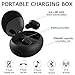 True Wireless Earbuds - Aeifond Bluetooth Headphones Wireless Sports Earphones Waterproof HD Stereo Earbuds Noise Cancelling Headsets with Built-in Mic Charging Case for iPhone iPad Samsung LG (Black)