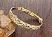 Girl Era Best Lucky Gold Snowflake Engraved Bracelets Cool Charm Bracelets Gift