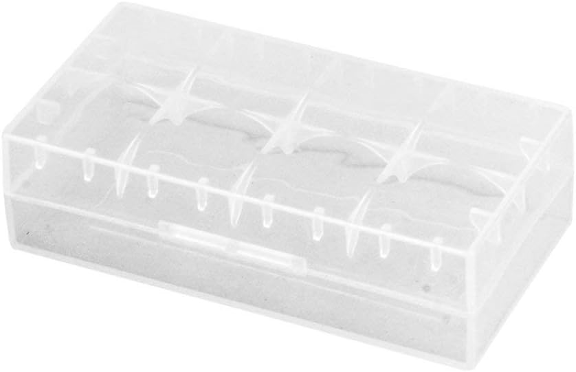 LANYUER Battery Case Box Holder Storage for 16340 / CR123A / 18650 / Button Cell