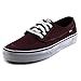 Vans Brigata Leather/Plaid Estate Blue Men's Classic Skate Shoes