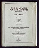 The Complete Puccini Libretti, Castel, Nico, 1878617087