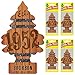 LITTLE Air Fresheners Car Air Freshener. Hanging Tree Provides Long Lasting Scent for Auto or Home. America, 24 Air Fresheners