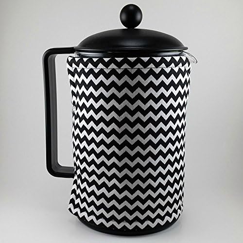 French Press Cozy, Extra Large, Chevron