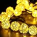 GDEALER Solar String Lights 30LED 20ft Solar Powered Starry Fairy Outdoor Rattan String Lights Ambiance Lighting for Landscape Patio Garden Bedroom Camping Christmas Party Wedding Warm White (1)