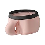 Cerahome Men's Boxers Briefs Fly Pouch Front Open