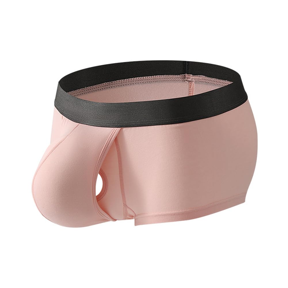 Cerahome Men's Boxers Briefs Fly Pouch Front Open