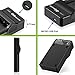 OAproda BLH-1 Rapid Micro USB Battery Charger for Olympus BLH1 Li-ion Battery and EM1 MARK II Digital Camera (Micro USB Input Charger, Versatile Charging Option)
