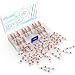 150PCS Solder Seal Wire Connectors, Plustool Solder Seal Butt Connectors Heat Shrink Solder Wire Connectors Electrical Insulated Marine Waterproof Automotive Terminals (Red 22-18) primary