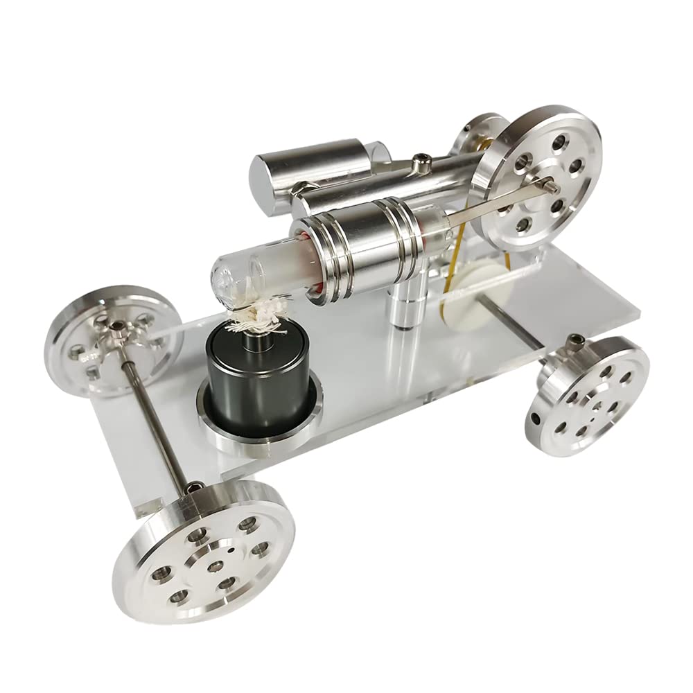 Micro Engine Model Mua Movable Engine Model Shenbing Stirling Engine Trolley Model Micro ...