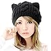 Cap ,BeautyVan Fashion Cat Ears Hemp Flowers Knitted Hat