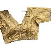 Buxlo Readymade Saree Blouse - Indian Partywear Lehenga Choli Top (Size 38, Alterable to 36 to 40)