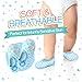 Ashtonbee Toddler Ballet Socks with Grip 6 Pairs, Non-skid Slipper Socks for Kids, Machine-washable Toddler Grip Socks and Baby Socks for 9-32 Months