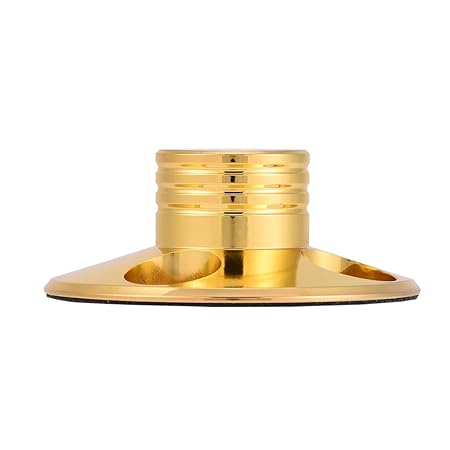 VBESTLIFE Hochwertige Plattenspieler Kupfer Disc Record Stabilizer Clamp für LP Vinyl Record Player