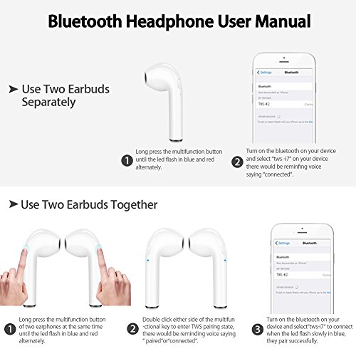 Bluetooth-Earbuds-Ysool-Wireless-Bluetooth-Earbuds-Headphones-Stereo-In-Ear-Earpieces-Earphones-Hands-Free-Noise-Cancelling-for-Apple-iPhone-x-78-78-Plus-Samsung-Galaxy-S7-S8-IOS-Android