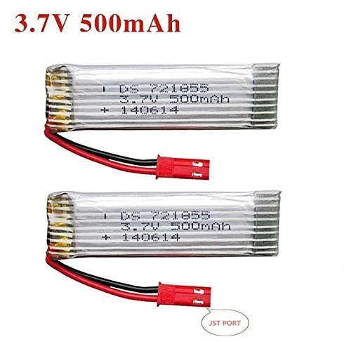 YUNIQUE-DEUTSCHLAND-2-x-Tuning-LiPo-Akku-500-mAh-37V-passend-RC-U818-U818A-U817-U817A-RC-Quadrocopter-Ersatzteile