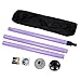 AW Static Dancing Pole Portable Full Kit Package Exercise Club Party Weight Loss 50mm with Bag(Non Rotating)