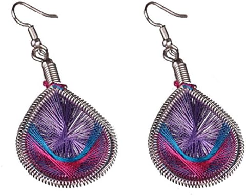 Zeshlla Fashion Women Alloy Long Stud Dangle Earings Eardrop Jewelry