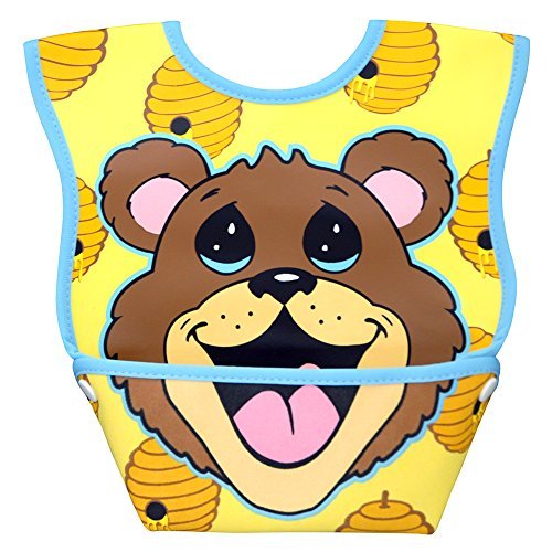 Dex Baby Dura-bib Big Mouth- 3-12 Months (Bear Cub)