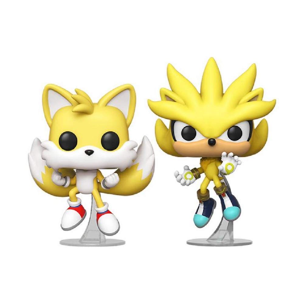 Funko Sonic The Hedgehog - Super Tails & Super Silver 2 Pack (Silver Only)