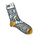 Blue Q Hellraiser Grey and Yellow Socks (One Size)